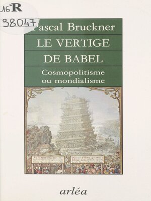 cover image of Le Vertige de Babel